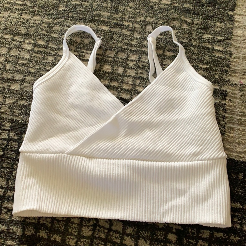 White bralette